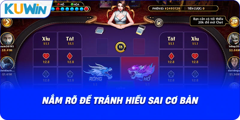 nắm rõ để tránh hiểu sai cơ bản